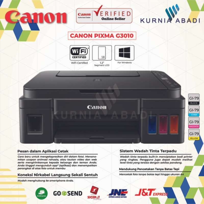 Promo Printer Canon PIXMA G3010 Multi Function All in One Ink Tank