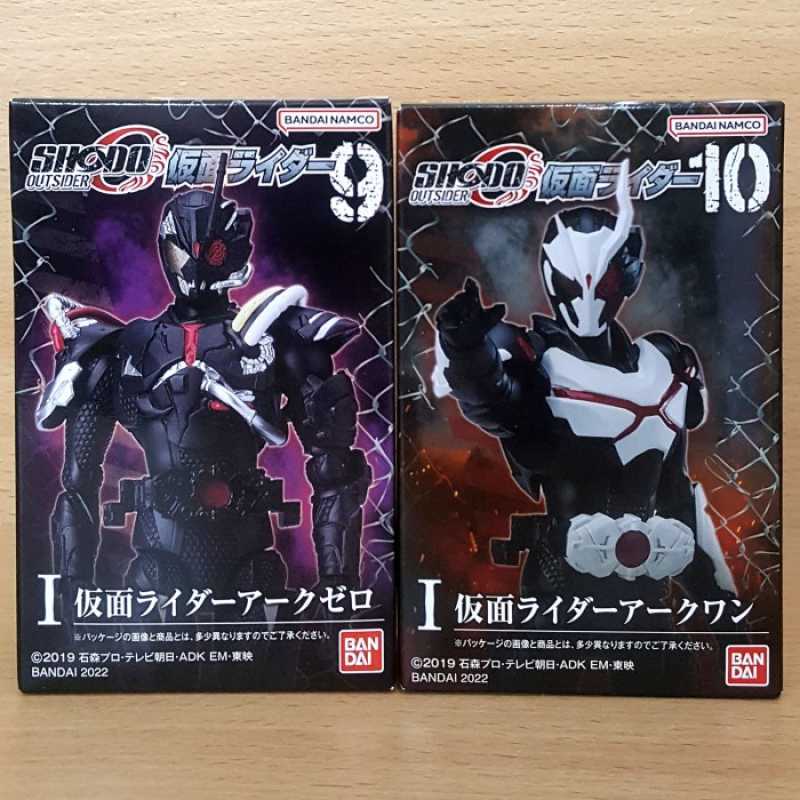 Promo SHODO-O Outsider Kamen Rider 10 [ZERO-ONE] Ark Zero & Ark One 2 ...