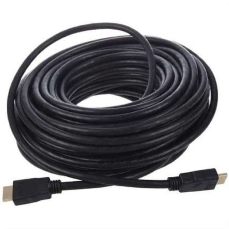 Promo kabel HDMI SONY 20M Male To Male Gold Plate 20 Meter HDMI 1.4V ...