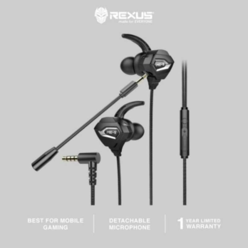 Promo Earphone Gaming REXUS ME 5 VONIX Diskon 23 di Seller ID