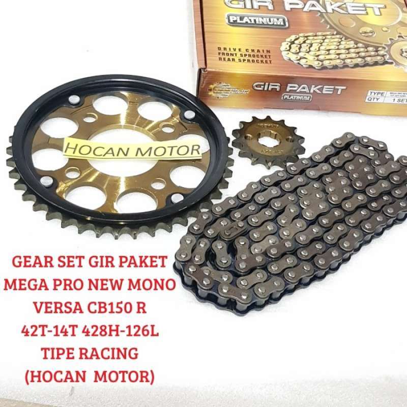 Promo Gear Set Gir Mega Pro New Monosok Verza Cb150 Old Cb 150 New 150