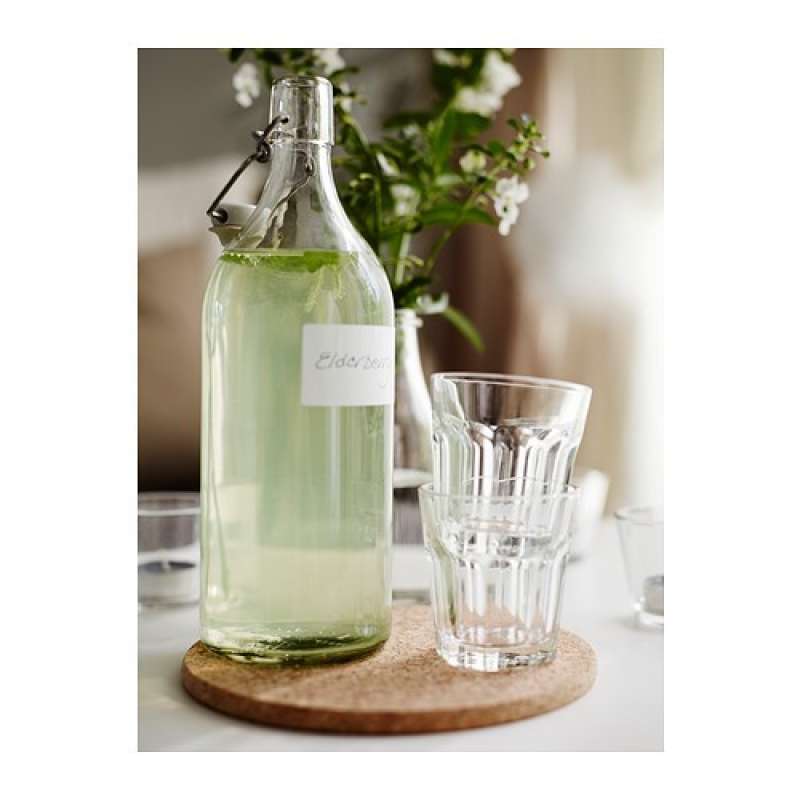 Jual Botol Kaca Bening|botol Minum Dengan Penutup Kedap Udara|swing ...