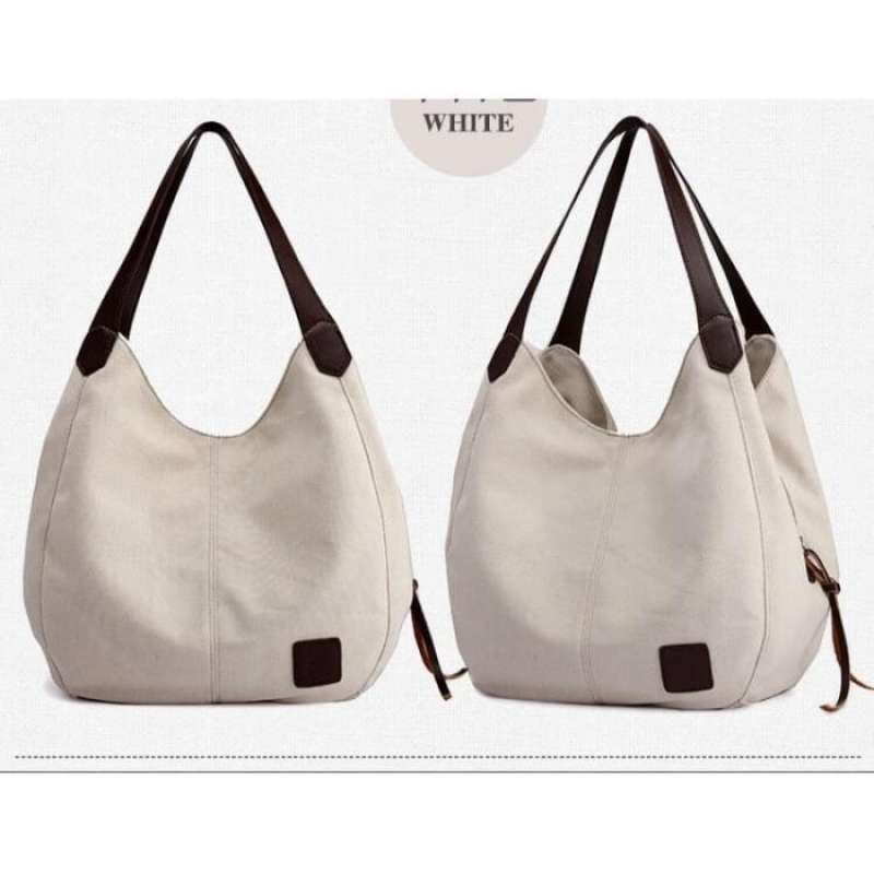 Jual Tas Selempang Wanita Bahan Kanvas Premium Lovata Tote bag