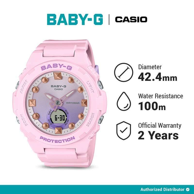Promo Casio Jam Tangan Wanita Baby-G Bga-320-4adr Original Analog