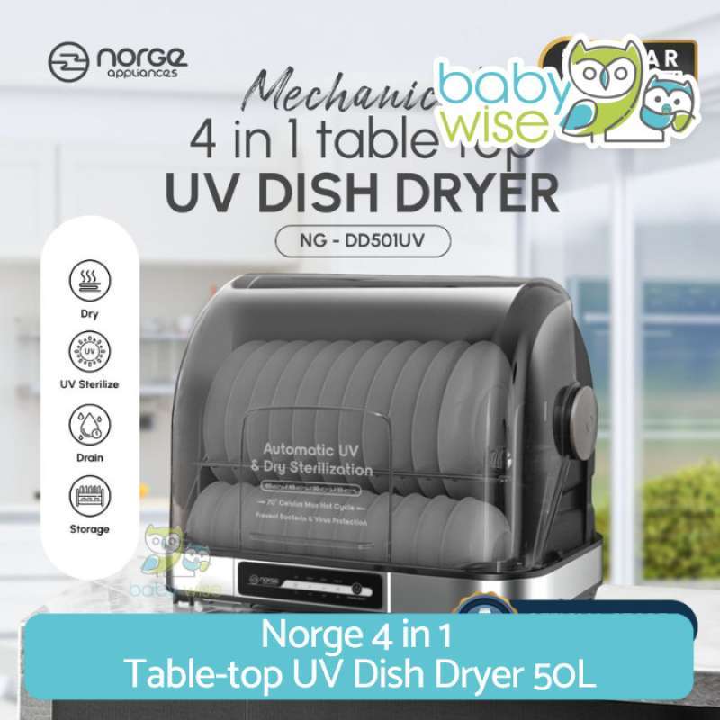 Jual 4 In 1 Tabletop Uv Dish Dryer 50l Sterilizer Di Seller