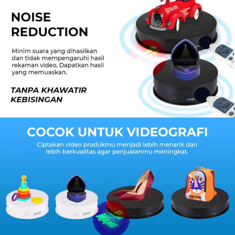 Promo Display Putar Turntable Turn Table Rotary Rotasi 360 15cm - Bisa ...