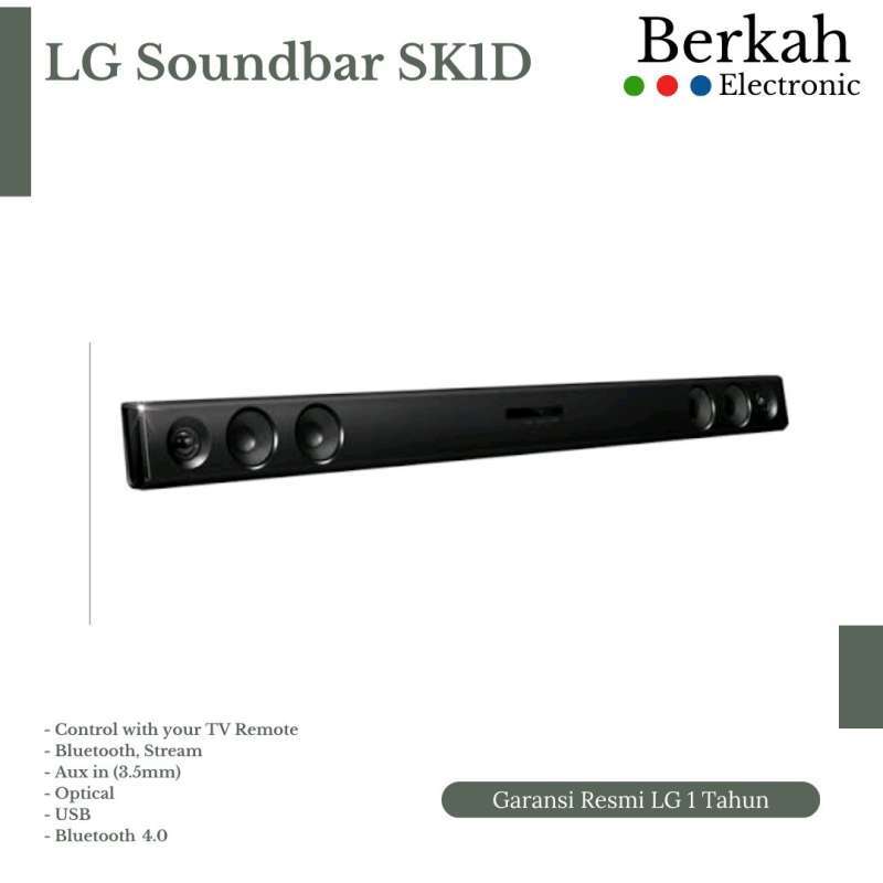 Sk1d Soundbar LG SK1D Channel 100W Bluetooth Soundbar Appliances