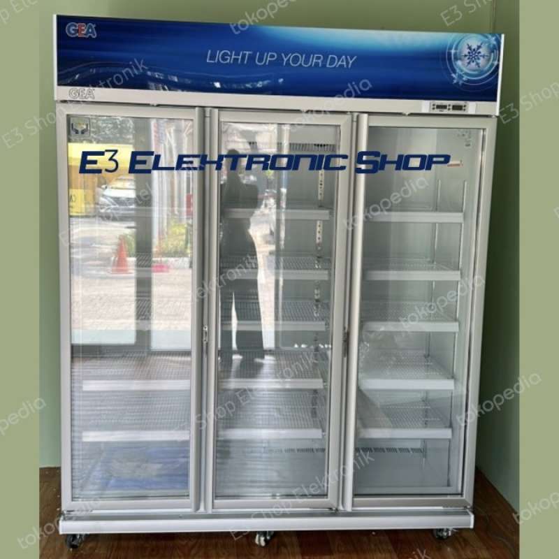 Promo Showcase Cooler Display Cooler 3 Pintu Expo 1300 Garansi Resmi