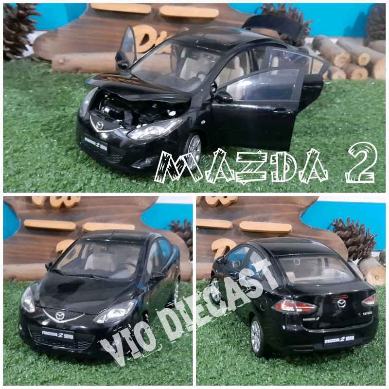 Jual Diecast Miniatur Mazda 2 Sedan Skala 1 18 Di Seller Vio car collection diecast Sukaluyu Kab. Karawang Blibli