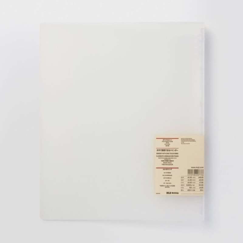 Jual MUJI Files & Folders - PP Binder One Touch Ring di Seller ...
