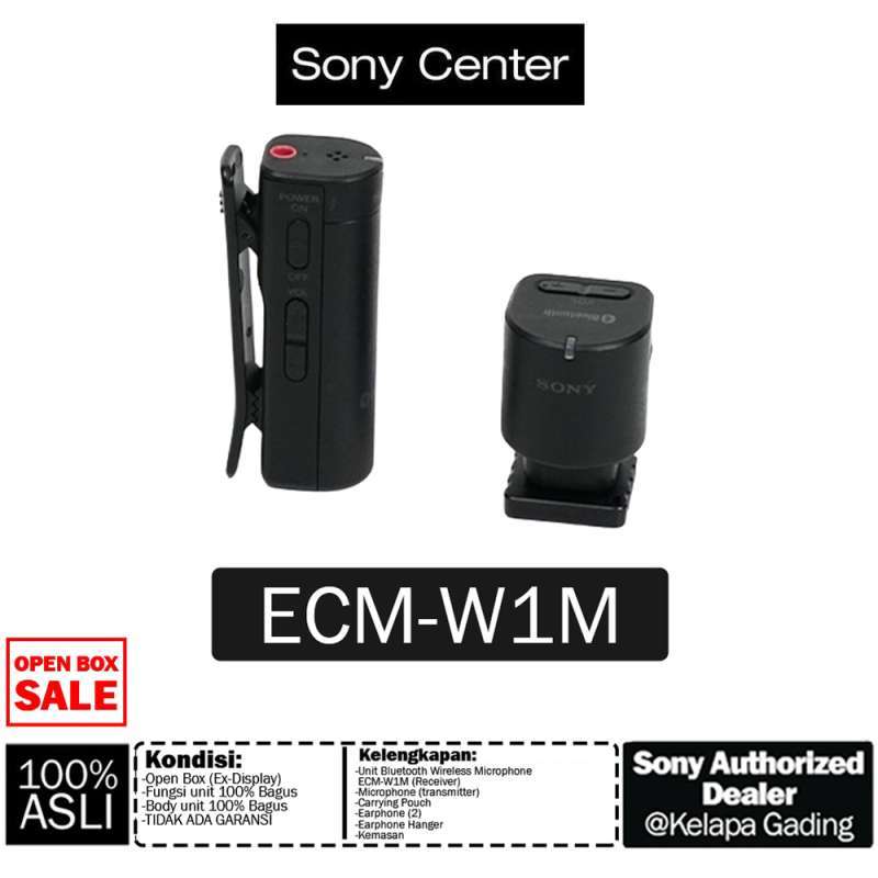 Sony Wireless Microphone Sony ECM-W1M Bluetooth Wireless