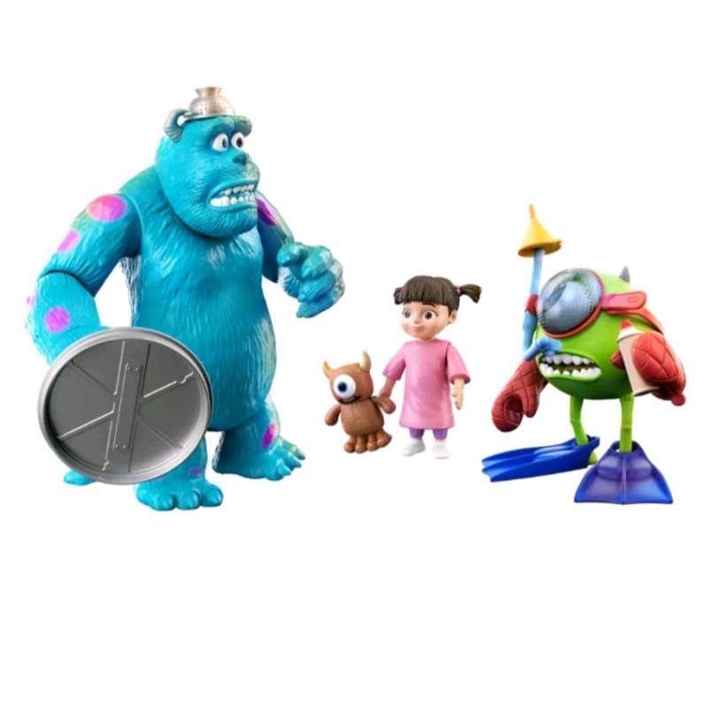 Jual Mainan Action Figure Set Disney Pixar Monsters Inc Getting to Know ...
