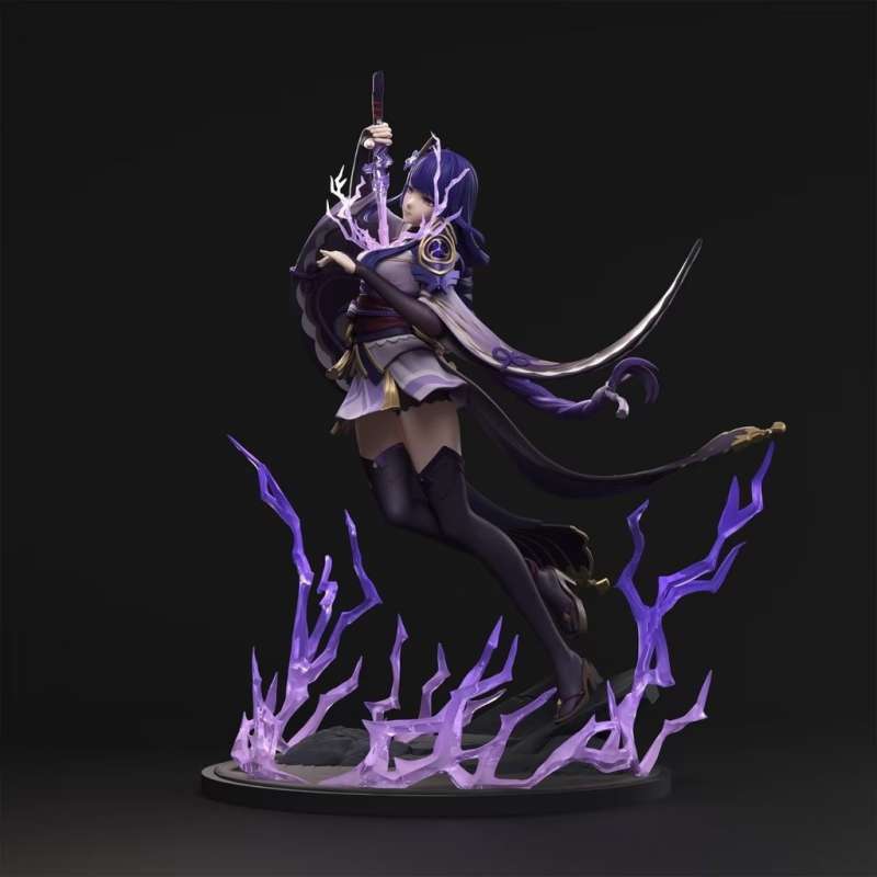 Snk Raiden Figure Jual Raiden Shogun Gk One Sword 28cm Action Figure Pvc D-ylg112 Di ...