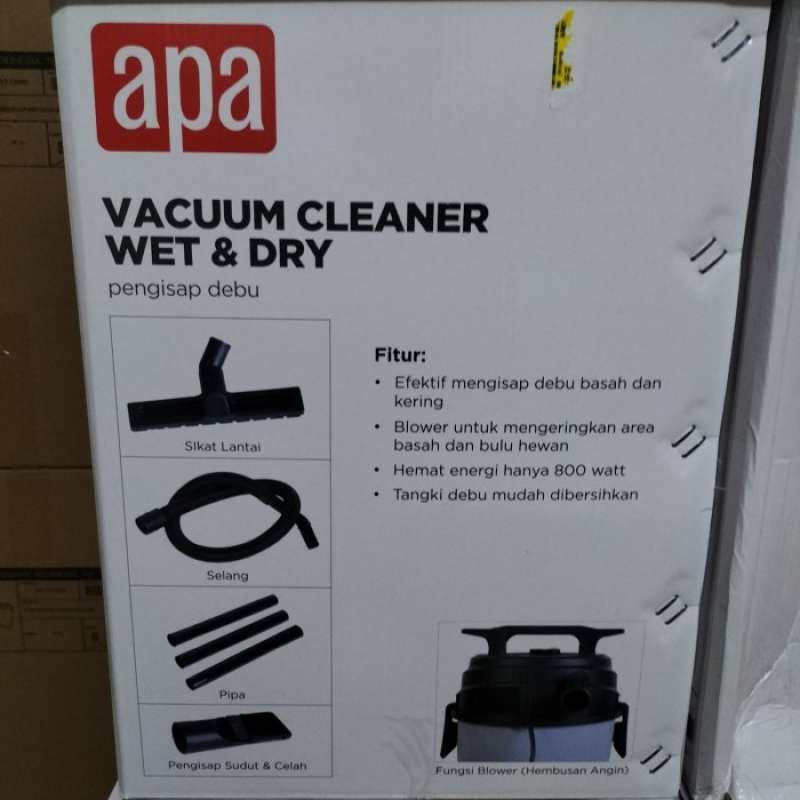 Promo APA vacuum cleaner wet & dry/penghisap debu basah dan kering 10L ...