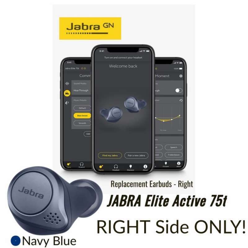 Beda jabra elite 75t dan store elite active 75t