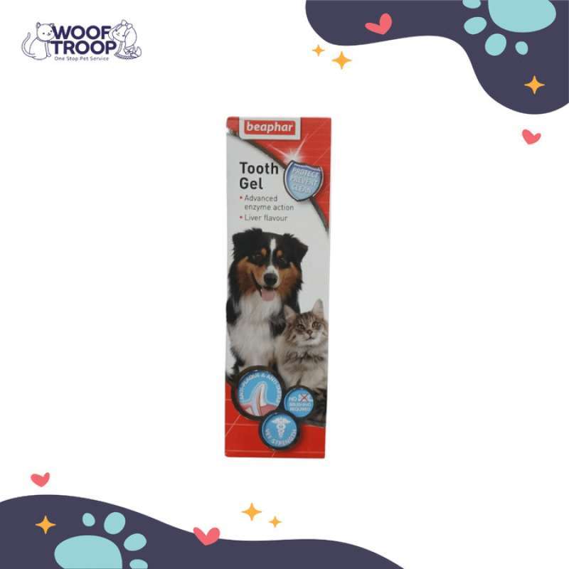 Promo Dental Care Dog & Cat Beaphar Tooth Gel 100g Fresh Clean Breath