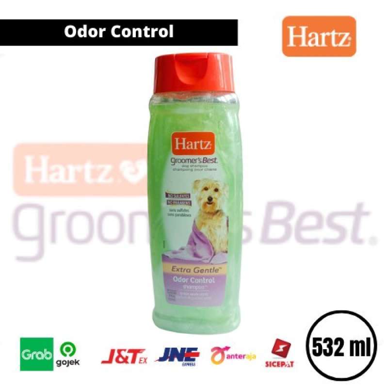 Promo Shampoo Anjing HARTZ Odor Control Extra Gentle 532ml Diskon 23