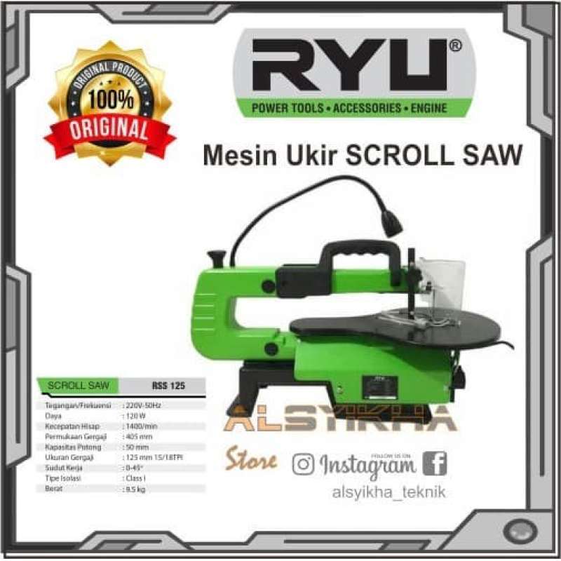 Promo Mesin Gergaji ukir Scroll Saw Tekiro Ryu 125 Mm Rss125 Diskon 23 Di Seller Rhmd Kebon Kacang Kota Jakarta Pusat Blibli