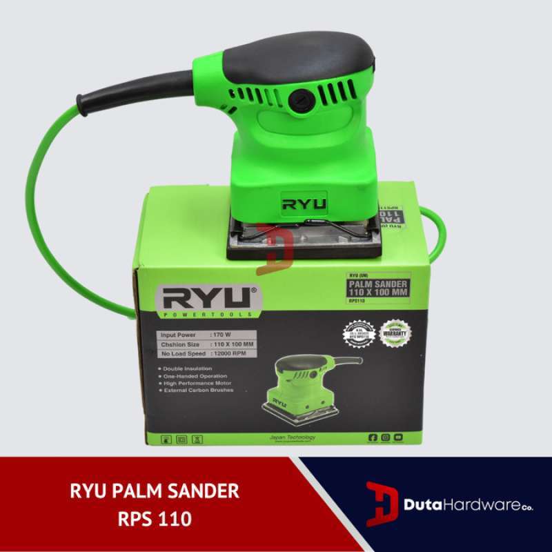 Promo Ryu Palm Sander RPS 110 Mesin Amplas Listrik Diskon 23 di