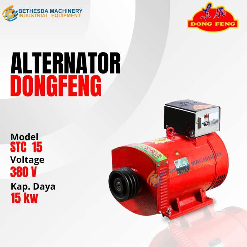Jual Alternator / Generator Genset STC 15 DongFeng 15 Kw 15000 Watt 3