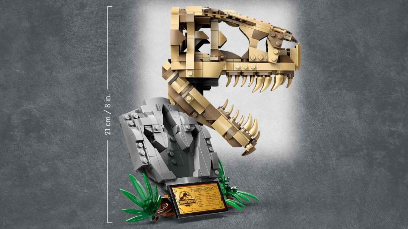 Promo LEGO Jurassic World 76964 Dinosaur Fossils: T. rex Skull Diskon ...