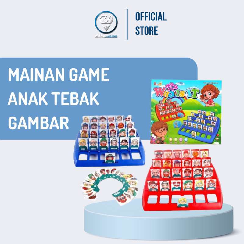 Jual Mainan Game Anak Tebak Gambar | Permainan Tebak Gambar/ Mainan