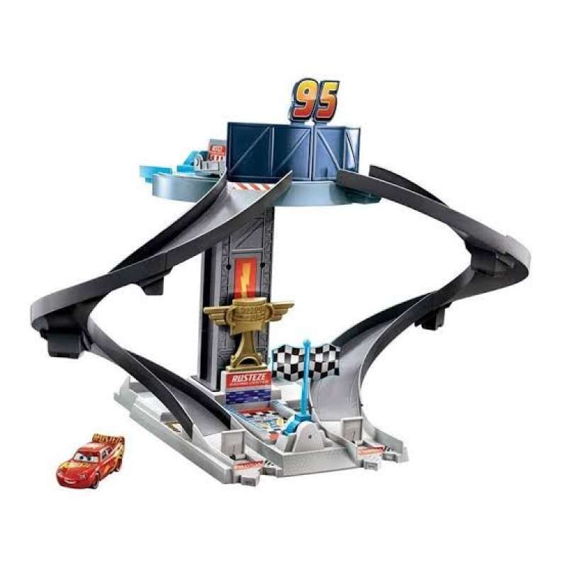Promo DISNEY PIXAR CARS RUST-EZE RACING TOWER PLAYSET - LUTOFIA Diskon ...