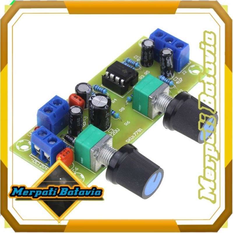 Promo MODUL BASS LOW PASS FILTER SUBWOOFER PREAMP BOARD NE5532 KIT 12