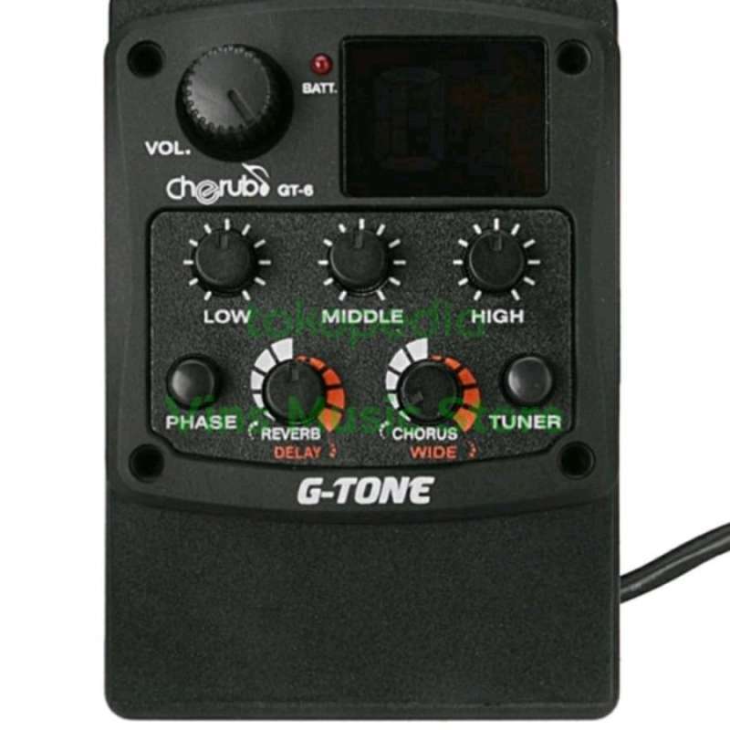 Jual Pre Amp Gitar Akustik Gt6 Gt 6 Preamp Equalizer Cherub G tone Gt 6 Bes Di Seller Tokosebelahkanan Rawa Buaya Kota Jakarta Barat Blibli