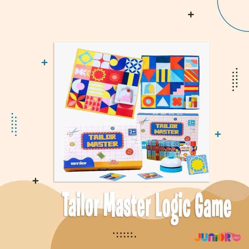 Jual Tailor Master Logic Game /Brain Game/Matching Puzzle Shapes and Color di Seller Totti Play