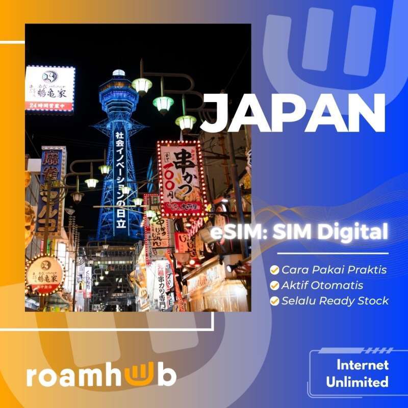 Jual Esim Japan 5 G Spesifikasi Original, Murah & Diskon Harga Maret ...
