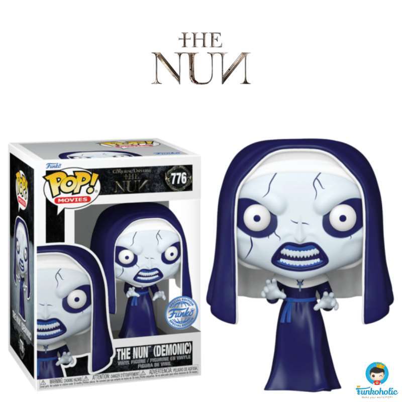 Funko Pop! The Nun (Moonlit Demonic) 776 – Special Edition Vinyl-Figur, Ca. 9 Cm