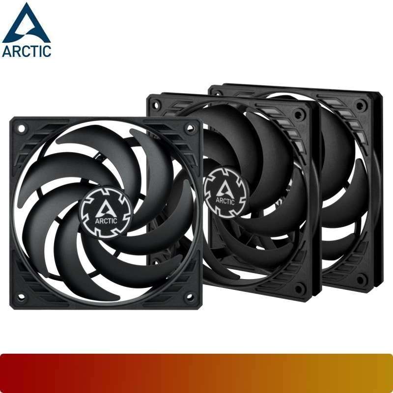 Jual ARCTIC P12 Slim PWM PST | Pressure-optimised 120 mm PWM Fan ...