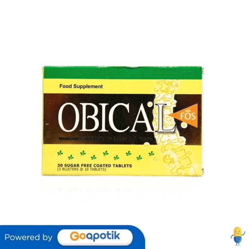 Jual Obical Box 30 Tablet Di Seller Apotek Sinar Jaya Farma - Indra ...