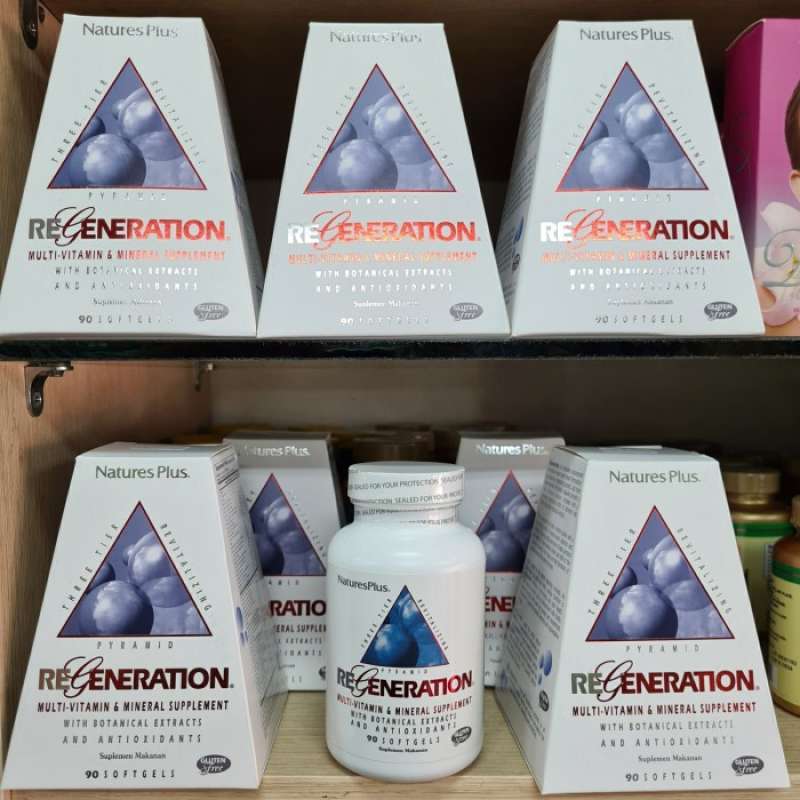 Promo Natures Plus Regeneration Multivitamin and Mineral 90softgels