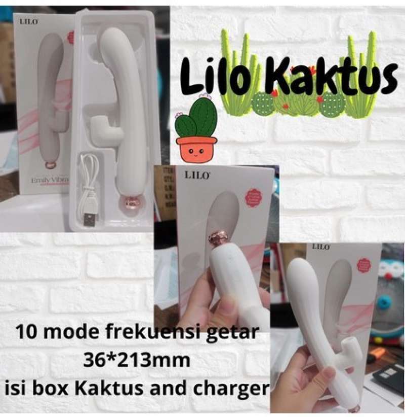 Promo Lilo-Vibrator Alat Bantu Wanita-Lilo Kaktus Diskon 23% di Seller ...