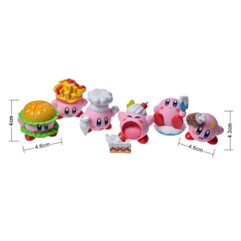 Promo ACTION FIGURE KIRBY STAR ALIEN FOOD SERIES MINI TOPPER CAKE ...