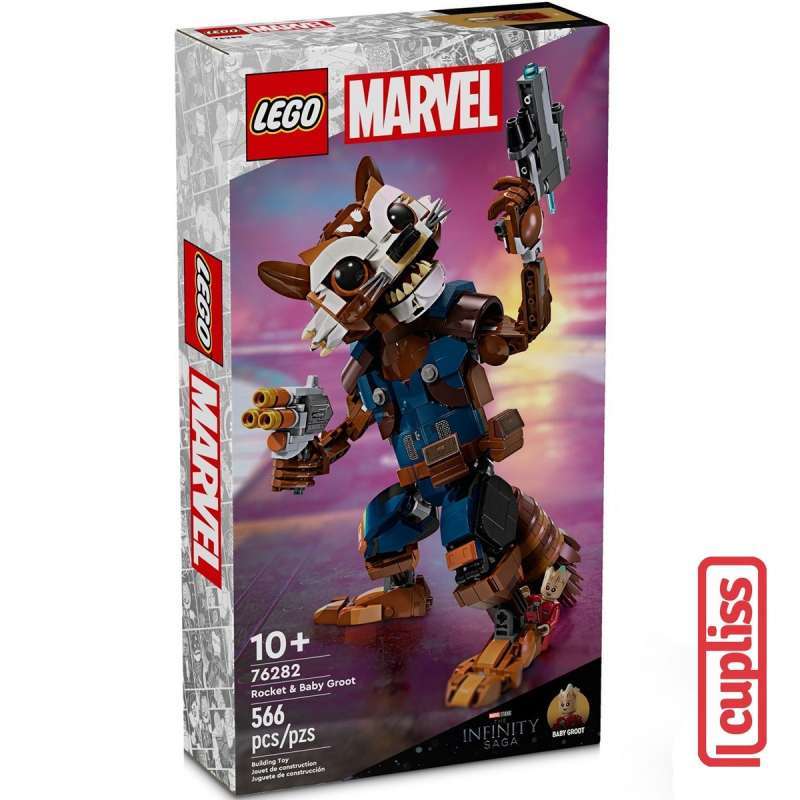 Jual LEGO Superheroes 76282 Rocket And Baby Groot Di Seller