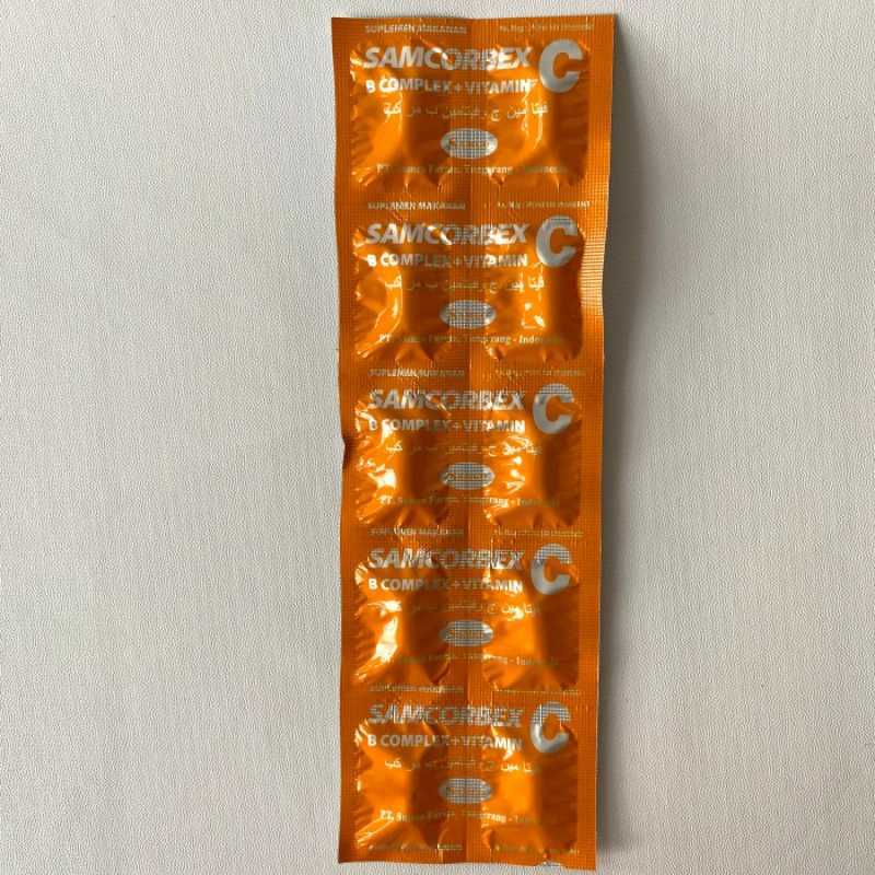 Samcorbex Promo Samcorbex C 500mg + Vit B seperti Selkom / Selcom C ...