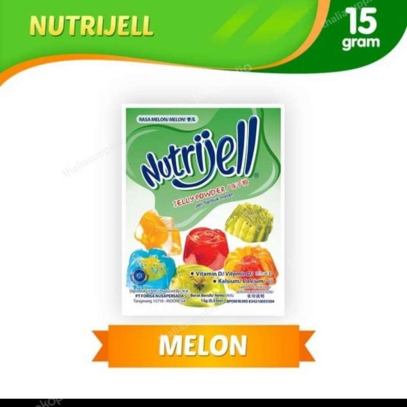 Snack Rasa Melon Jual NUTRIJELL MELON 15GR X 1 PCS JELLY POWDER RASA MELON KEMASAN ...