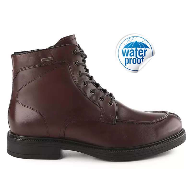 HM02 SEPATU PRIA BOOT HUSH PUPPIES ORIGINAL BOOTS KULIT ASLI ORI COKLAT BROWN