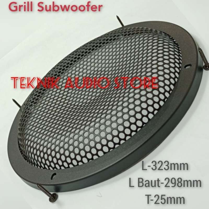 Promo Grill Subwoofer 10inch Model Jaring Besi Diskon 9 di Seller