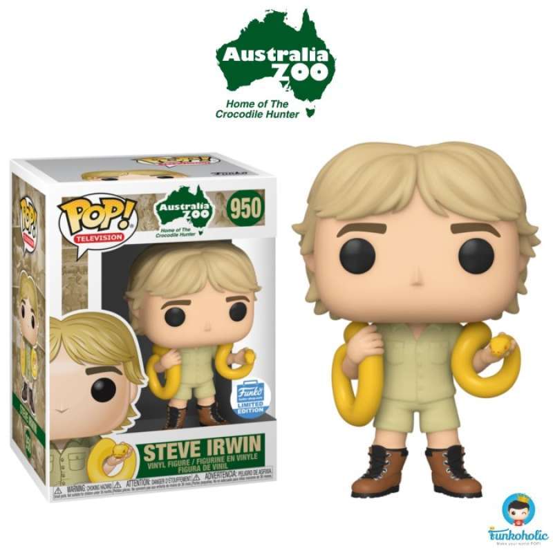 Promo POP! The Crocodile Hunter - Steve Irwin with Snake [Exclusive ...