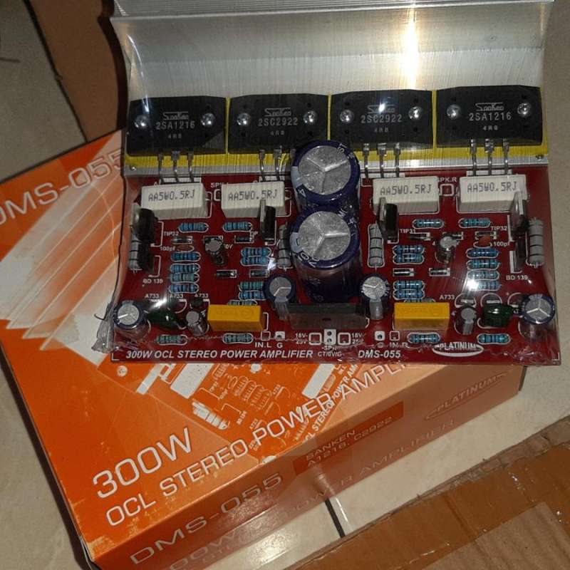 Jual Kit Ocl Stereo Power Amplifier 300w Dms 055 Di Seller Elektronik