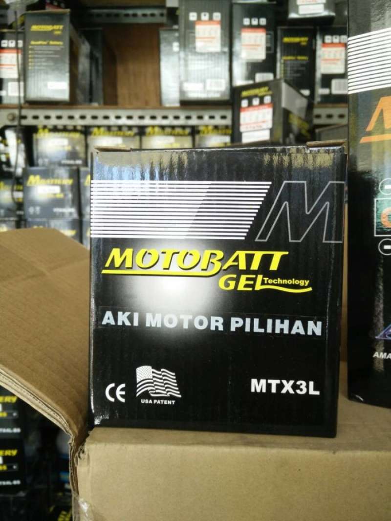 Promo Promo Aki Motor Satria Hiu 2 Tak Motobatt Mtx3l Aki Kering Baru