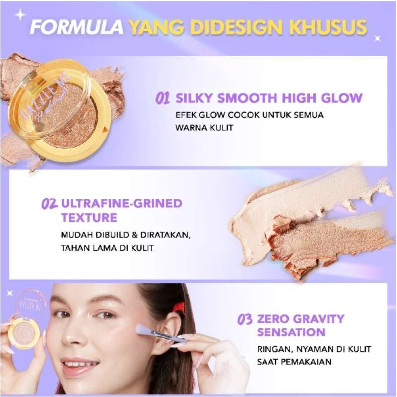 Jual Dazzle Me Galaxy Shines Highlight | Silky Smooth High Glow ...