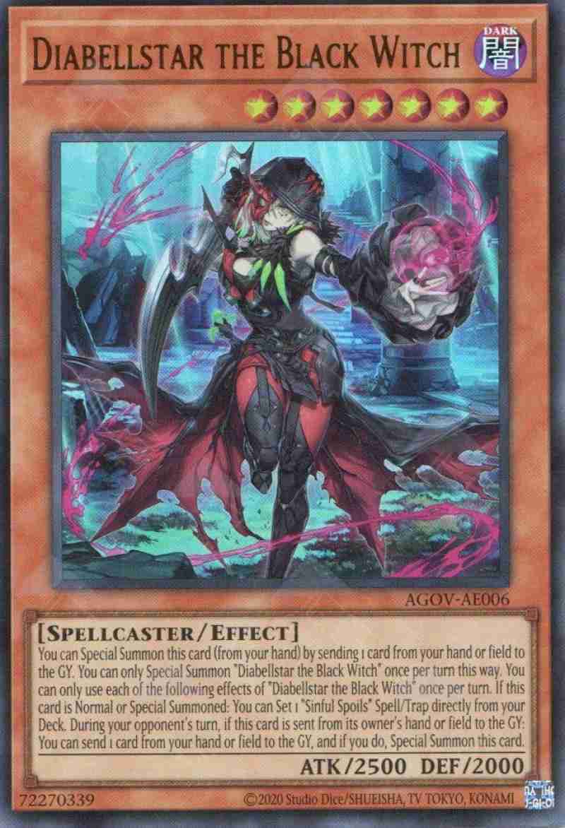 Promo Diabellstar The Black Witch Varian Rarity Yugioh Ae Agovae006 Diskon 23 Di Seller
