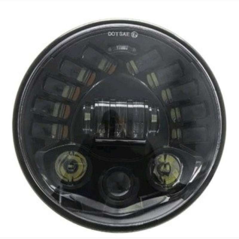 Promo Daymaker 7 Inch 19 Led Head Lamp Jie 70watt 19mata Led Cahaya ...