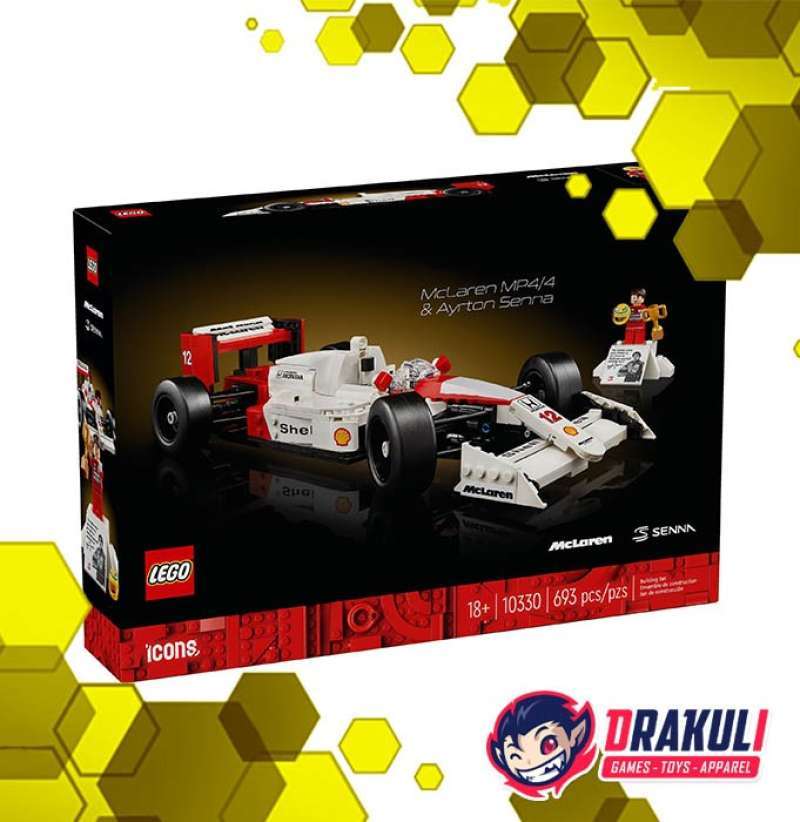 Jual Toys Lego Icons Mclaren Mp4/4 & Ayrton Senna 10330 Di Seller