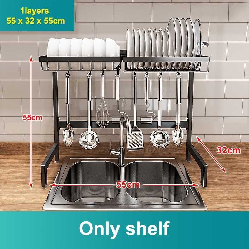 Wastafel Rek Promo Rak Wastafel Stainless -rak Cuci Piring Um Diskon 48% Di Seller ...